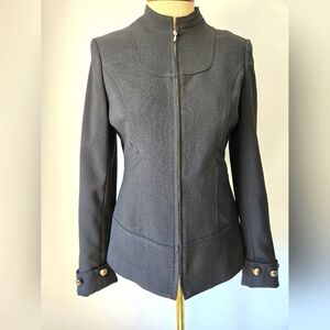 MORRIS Wool Blend Lightweight Fitted Jacket. Size 40